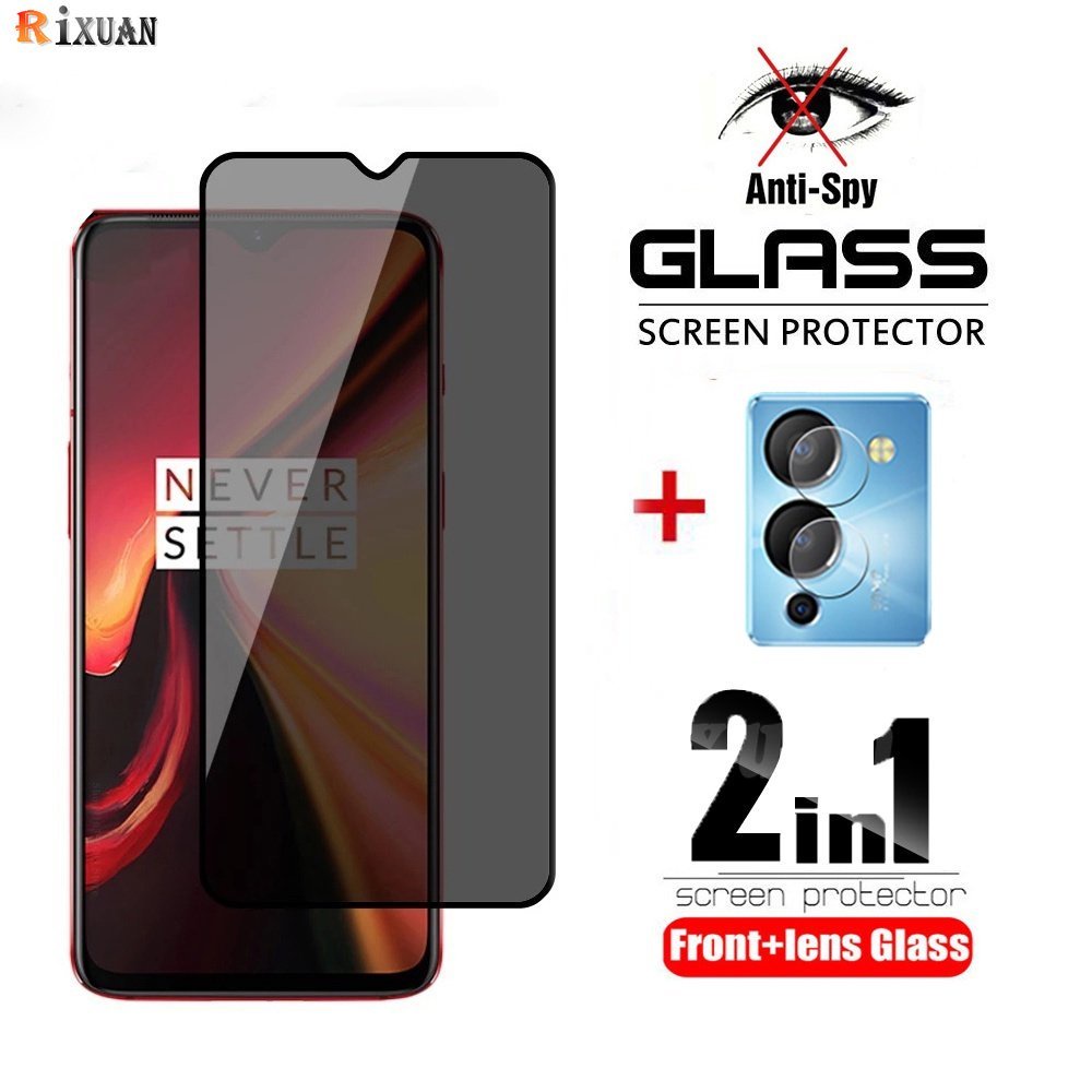 Kính Cường Lực 2 Trong 1 Chống Nhìn Trộm Cho Infinix Note 12 G96 Note12 Pro Hot 20S 10S 10T Hot 12 Play 11Play 10Play Smart 6 5 Hot 11s Nf Note 11