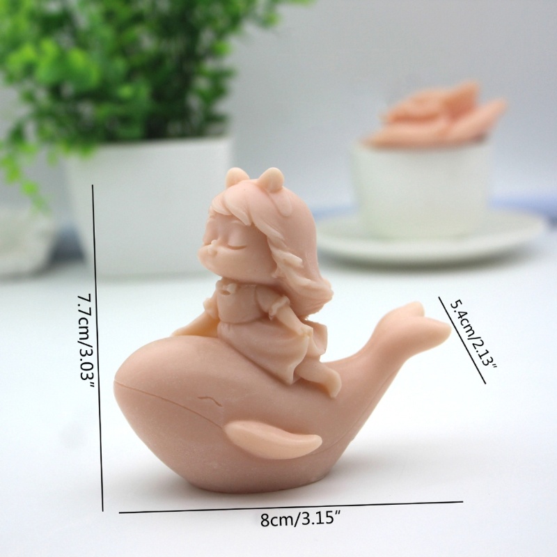 Cá Voi Bằng Đất Sét Resin Tự Làm Đồ Trang Trí
