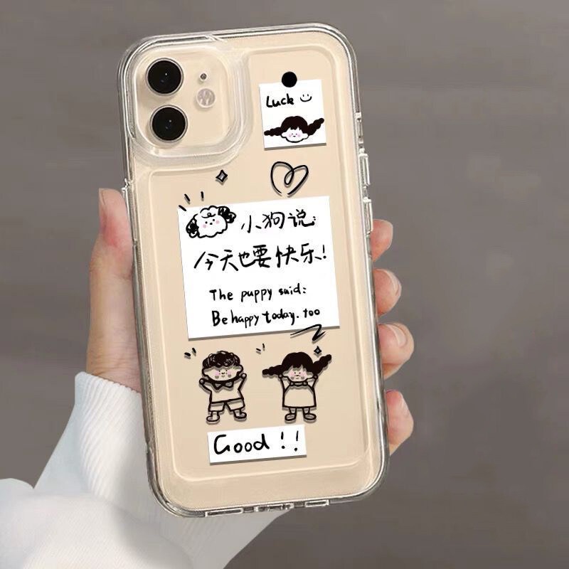 Ốp Điện Thoại TPU Mềm Trong Suốt Chống Sốc Cho IPhone 14 13 Pro Max 12 11 Pro XS Max X XR 7 8 6 6S Plus