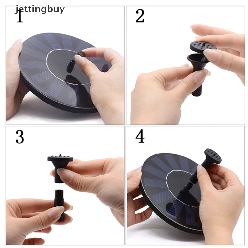 Đài phun nước JETTING sử dụng năng lượng mặt trời cho chim