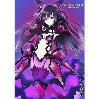 Poster date a live khổ a4 có đề can dán