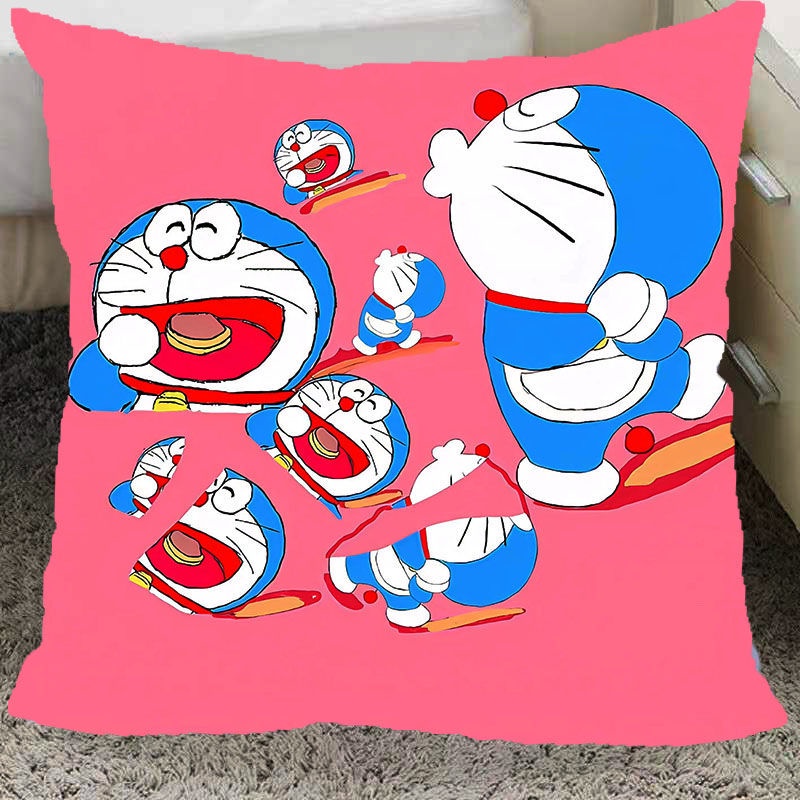 Gối Ôm Hình Mèo Máy Doraemon Xinh Xắn Trang Trí Nội Thất