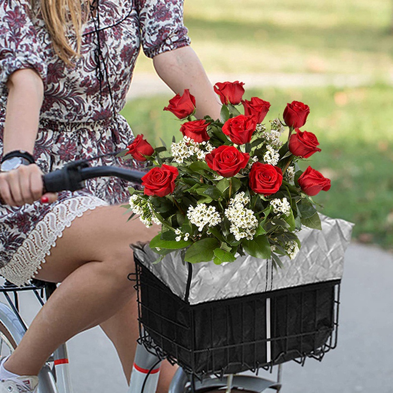 1 Vỏ Bọc Giỏ Xe Đạp Dễ Lau Chùi Tiện Dụng