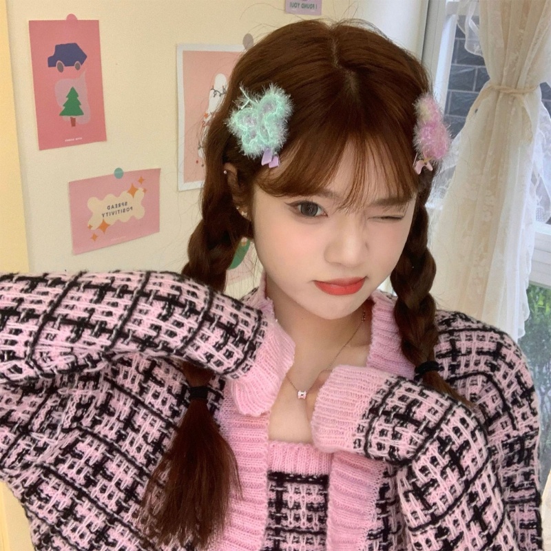 Kẹp Tóc Nhỏ Hình Bướm Dễ Thương Cho Nữ