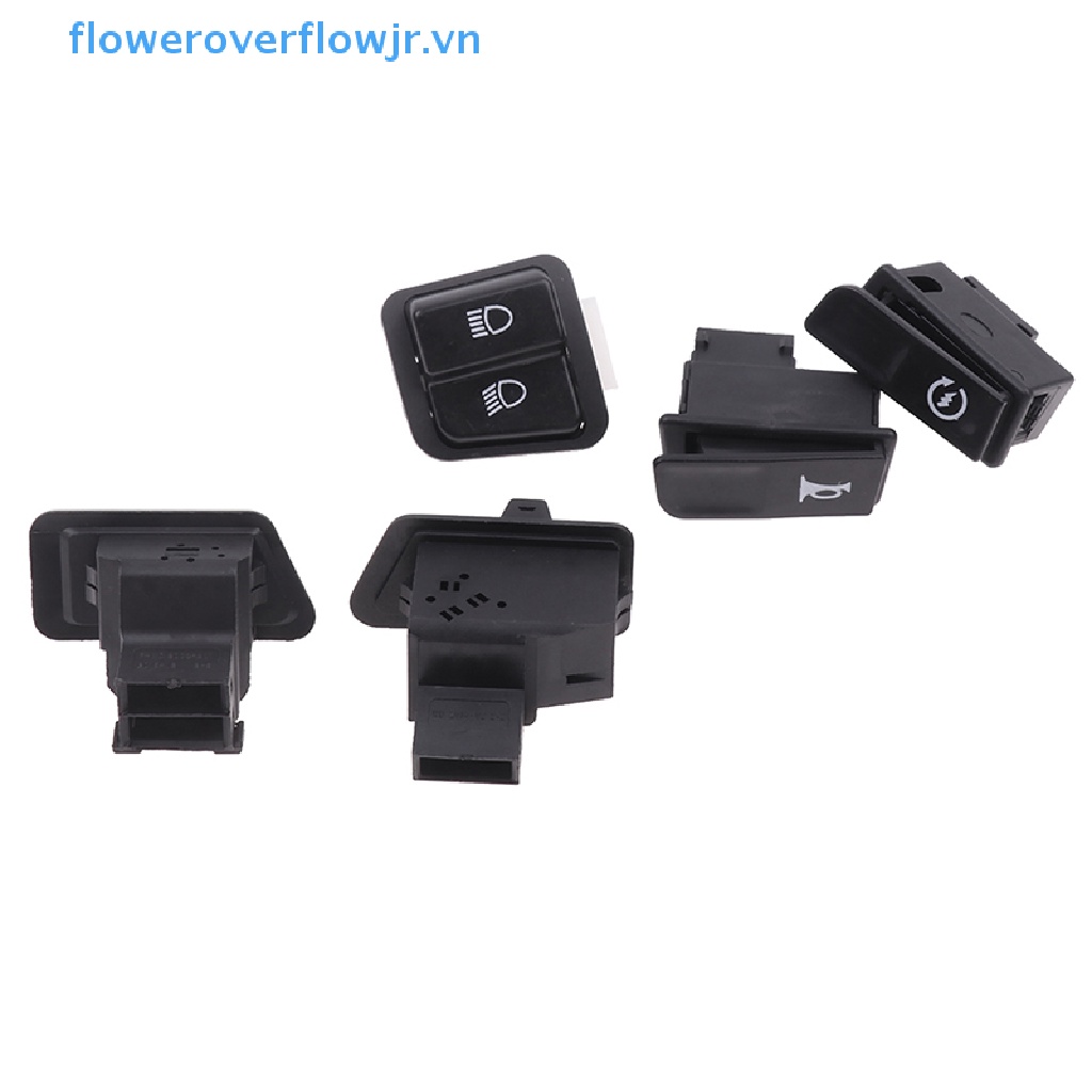 Set 5 Công Tắc Khởi Động / Xi Nhan / Còi / Đèn Báo Rẽ Chất Lượng Cao