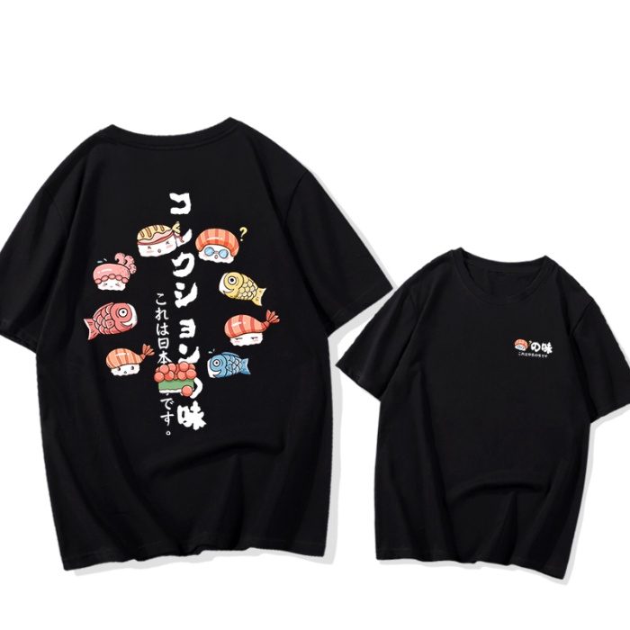 Áo thun NRVP 100% cotton tay ngắn thời trang cho nam và nữ plus size