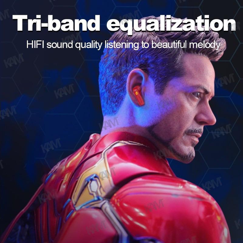 Tai Nghe Marvel MV03 TWS Tai Nghe Disney Bluetooth 5.3 Cảm ứng thông minh, Hàng chuẩn chất lượng cao