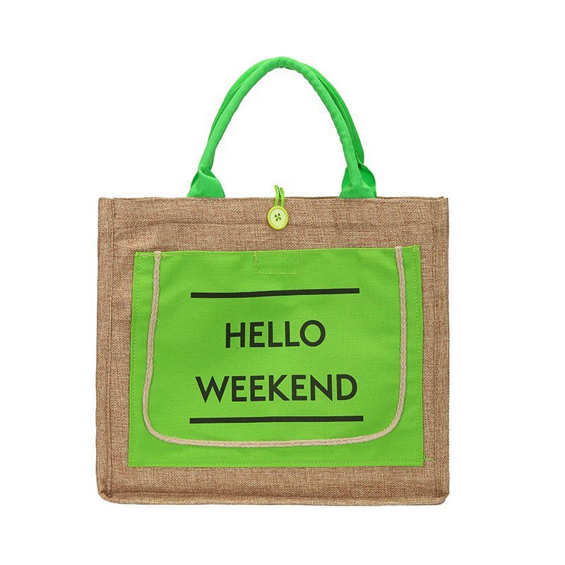 Túi Xách Nữ Vải Lanh Phong Cách retro Mới-AA1067