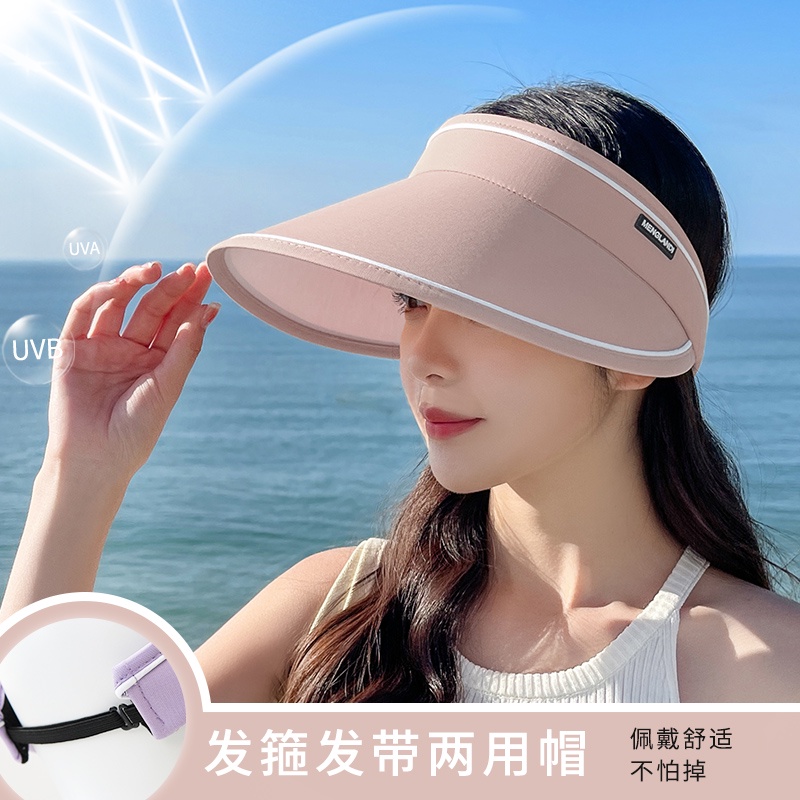 Mũ Chống Nắng Tia UV Hở Chóp Thời Trang Mùa Xuân Phong Cách Nhật Bản Mới Dễ Phối Đồ Cho Nữ