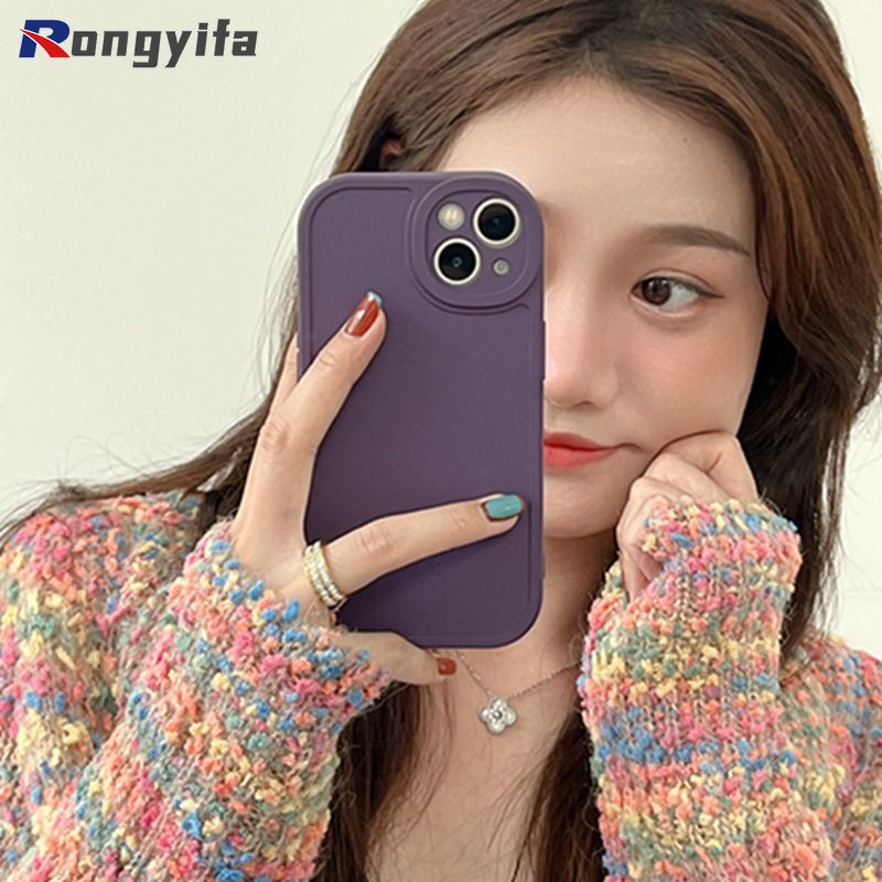 Ốp Điện Thoại TPU Mềm Màu Trơn Cho Xiaomi 13 Lite 12S 12 Pro 12X 12 12S Ultra Mi 11 Pro 11 Lite Civi 2 1S Mix 4