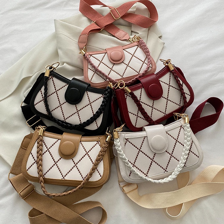 Túi Đeo Vai Hình Thoi Phong Cách Hàn Quốc Cổ Điển Thời Trang Cho Nữ