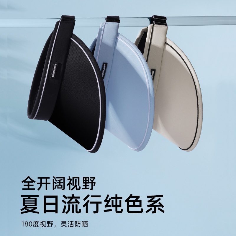 Nón Vải Nửa Đầu Chống Nắng Màu Trơn Có Thể Xếp Gọn RQN2173