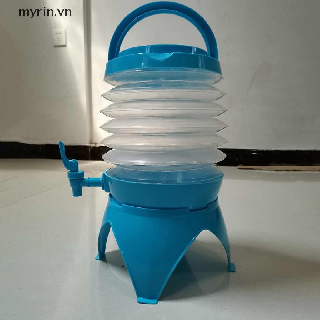 Xô Nước 5.5L Có Thể Gấp Gọn Tiện Dụng Khi Đi Cắm Trại