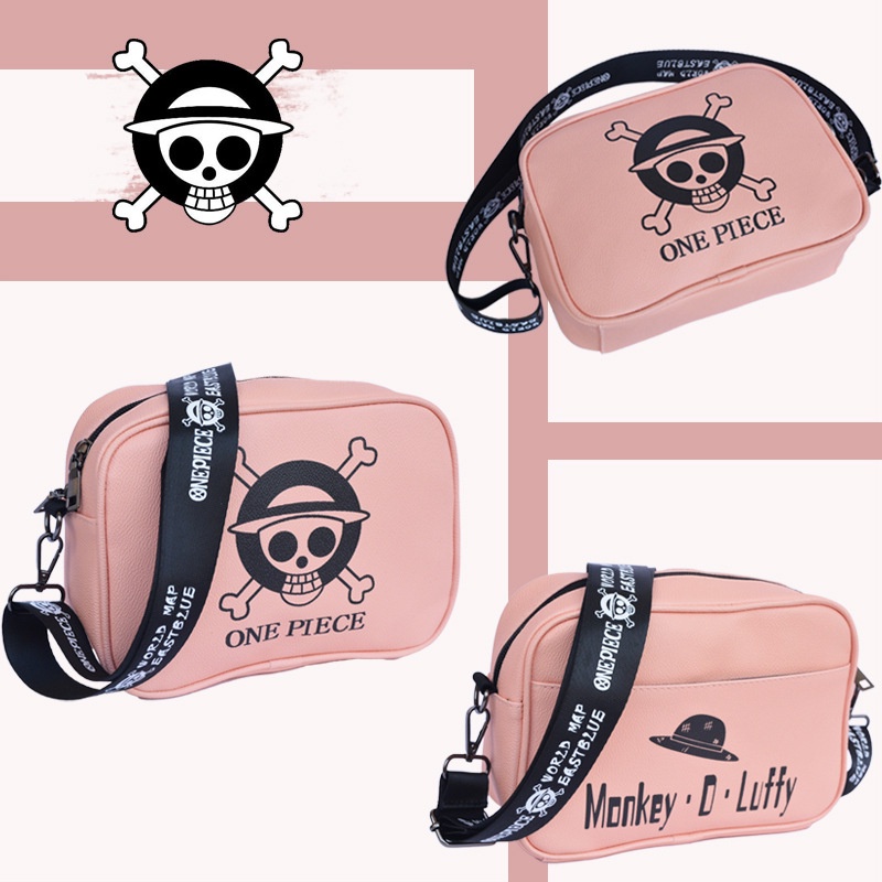 Túi Đeo Chéo Da PU Dáng Vuông Nhỏ In Hoạt Hình Hàng Xóm Của Tôi Là Totoro Dragon Ball One Piece Naruto Attack On Titan Demon Slayer 12 Loại Tùy Chọn Cho