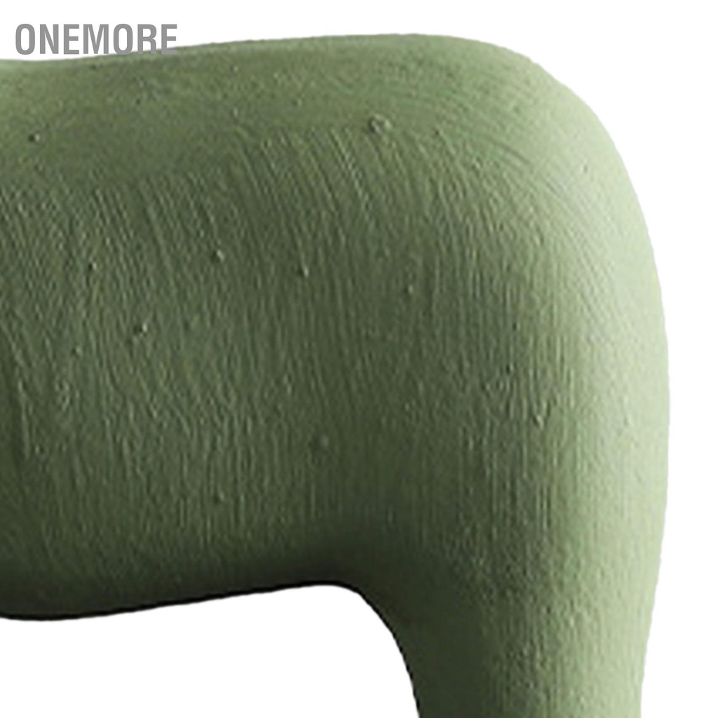 Tượng Ngựa Gỗ Thông Màu Trơn Đơn Giản Dùng Trang Trí Bàn Làm Việc Onemore