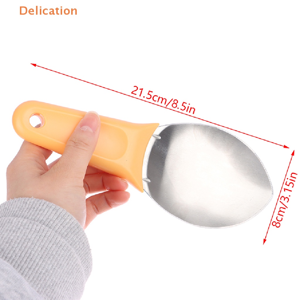 Muỗng Ăn Kem Bằng Thép Không Gỉ Tiện Dụng