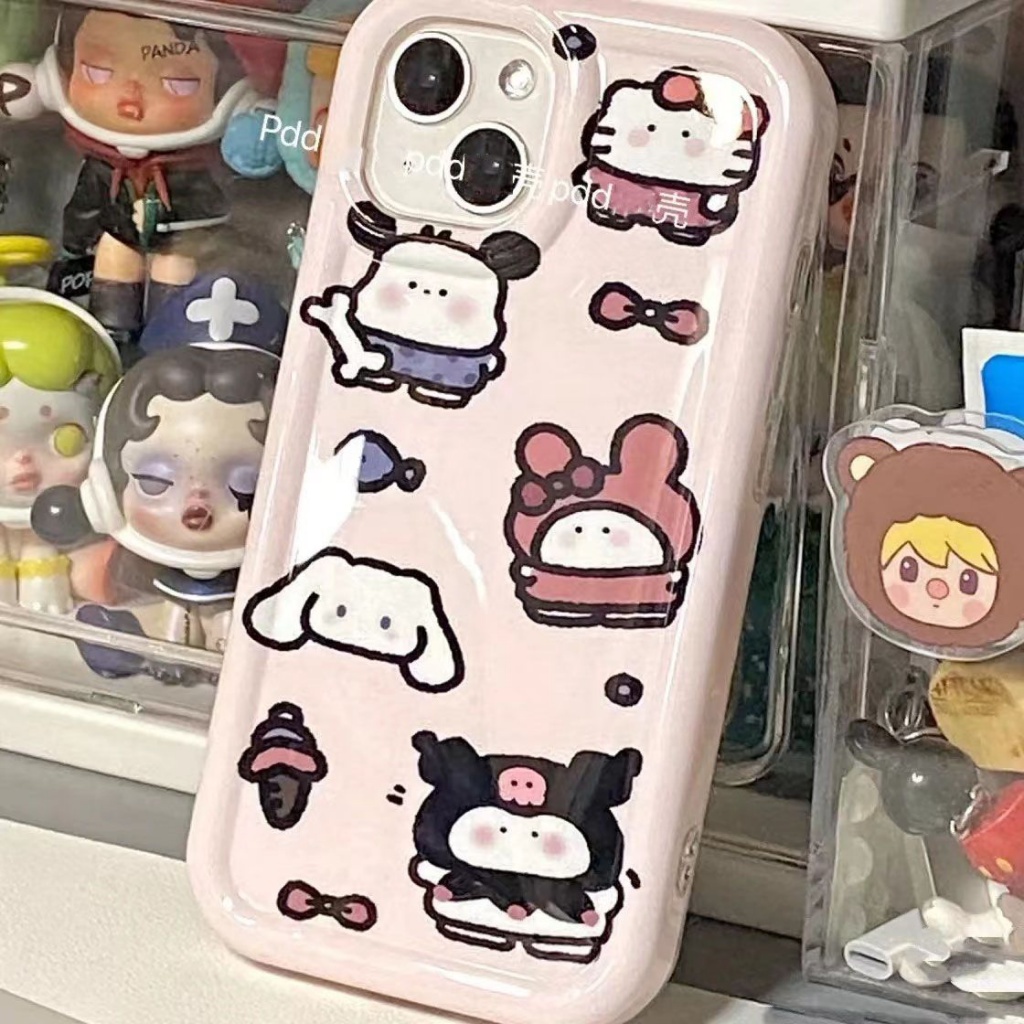 ✅Ốp Điện Thoại Mềm Chống Sốc In Hình Cá Heo Dễ Thương Cho iPhone 14 / 13promax 12 / 11pro xr / xs 7 / 8Plus 1HP9