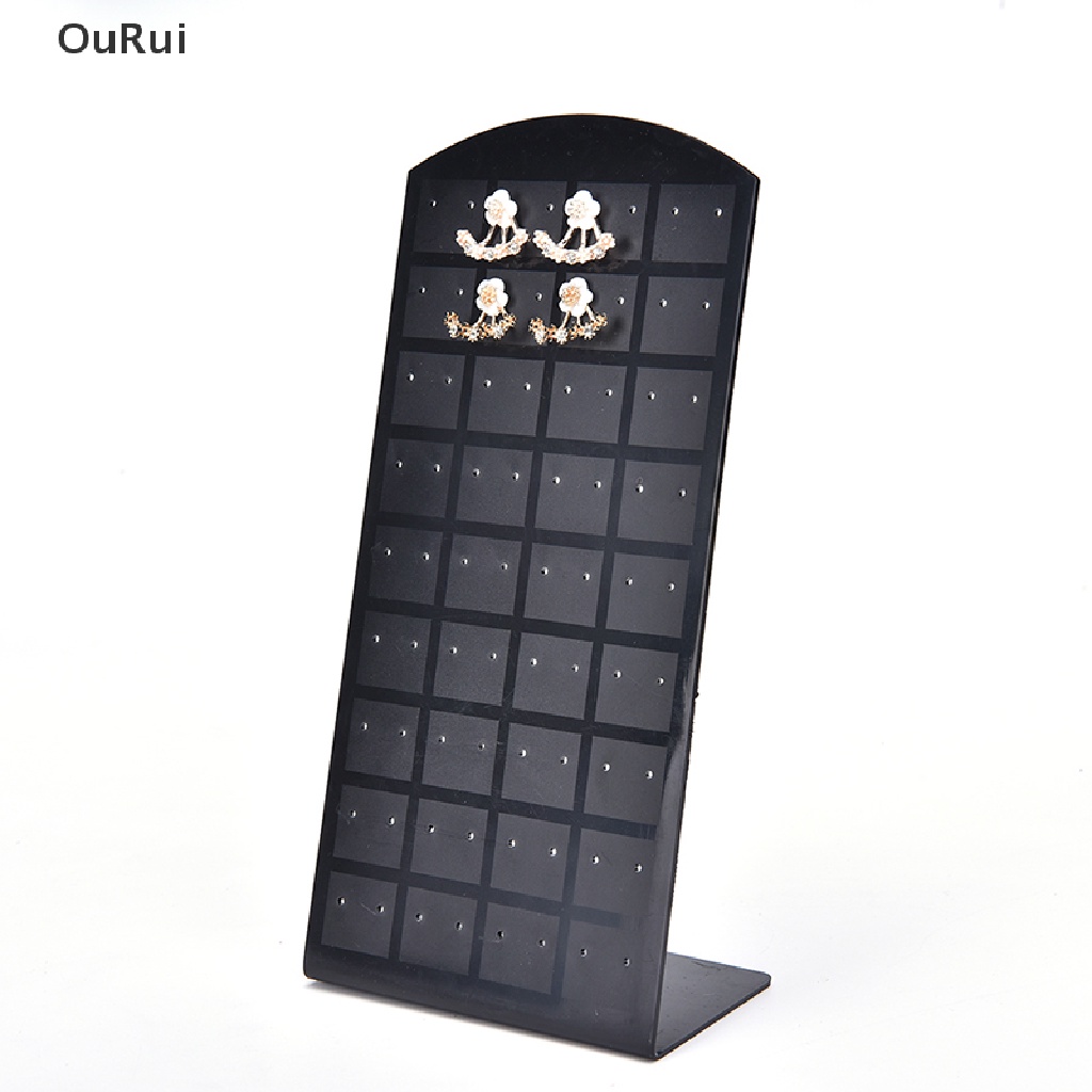 {RUI} Giá Đỡ Trưng Bày Bông Tai Bằng Nhựa Hữu Ích {OuRui}