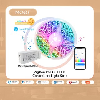 Zigbee Dây Đèn led rgb cct Điều Khiển Từ Xa Bằng Ứng Dụng Điện Thoại Thông Minh alexa google