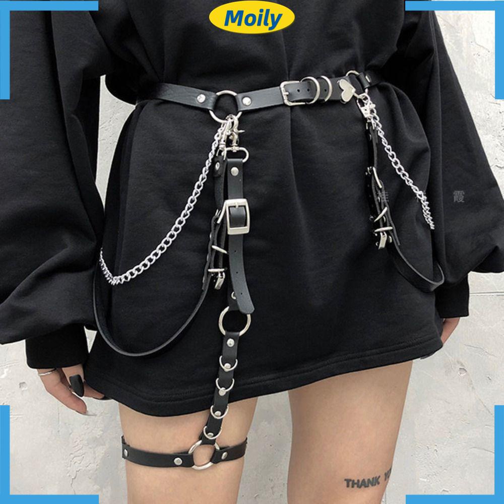 Thắt Lưng Dây Xích Phong Cách Hip Hop Thời Trang