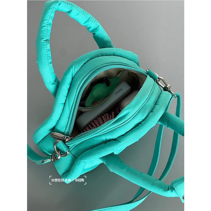 Túi Xách Đeo Chéo Mini Hình Tam Giác Mềm Mại Phong Cách Hàn Quốc 2023 Cho Nữ