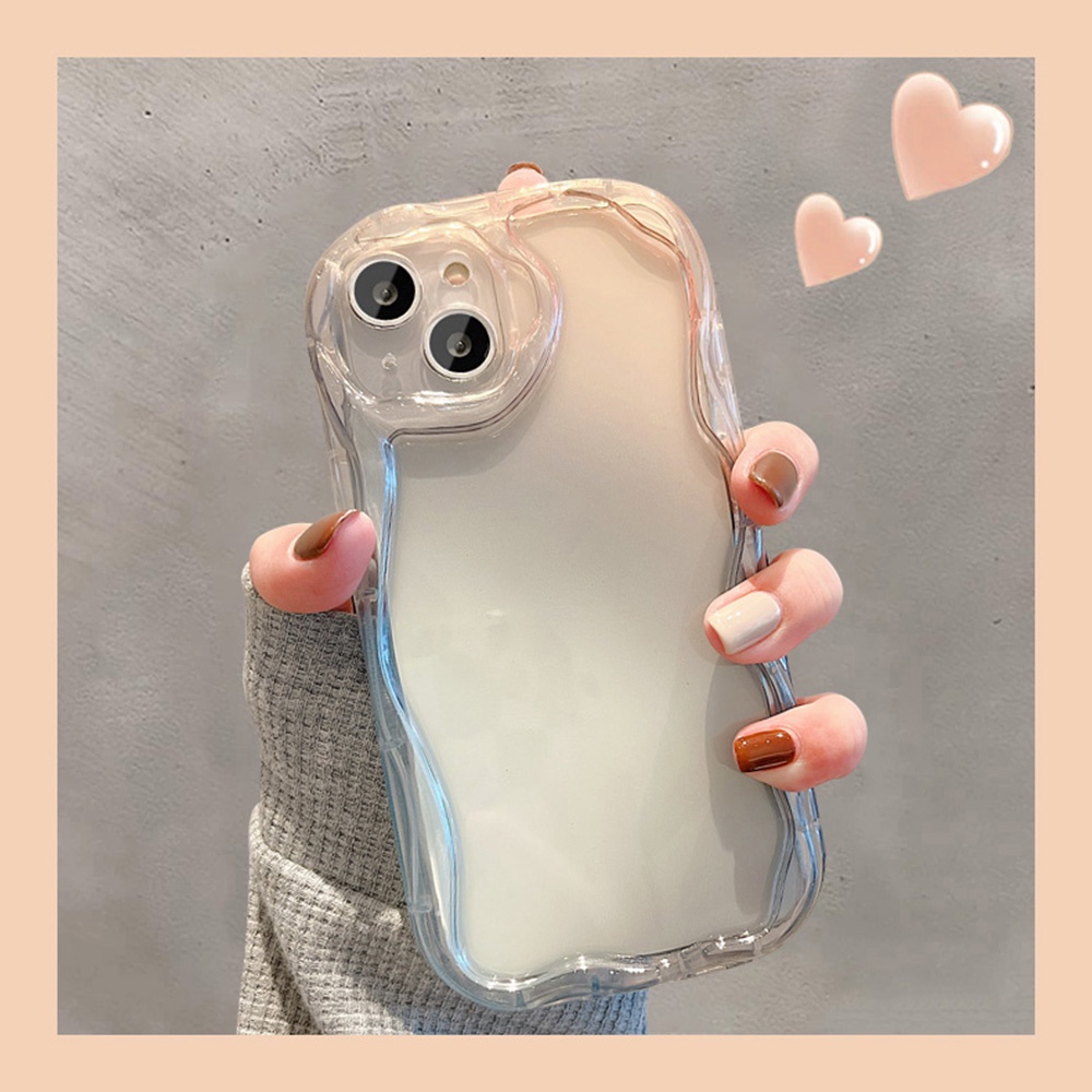 Ốp Điện Thoại TPU Mềm Bo Viền Chống Sốc Màu Gradient Sang Trọng Cho IPhone 14 Pro Max 13 12 11 Pro Max