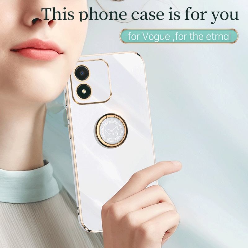 Ốp điện thoại KOOSUK silicone mềm mạ viền thời trang cho Honor X5 2023 6.5inch