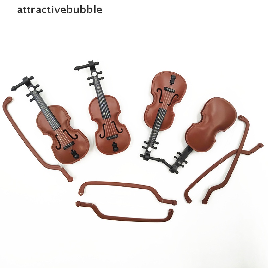 Đàn Violin Mini Tỉ Lệ 1 / 12 Xinh Xắn