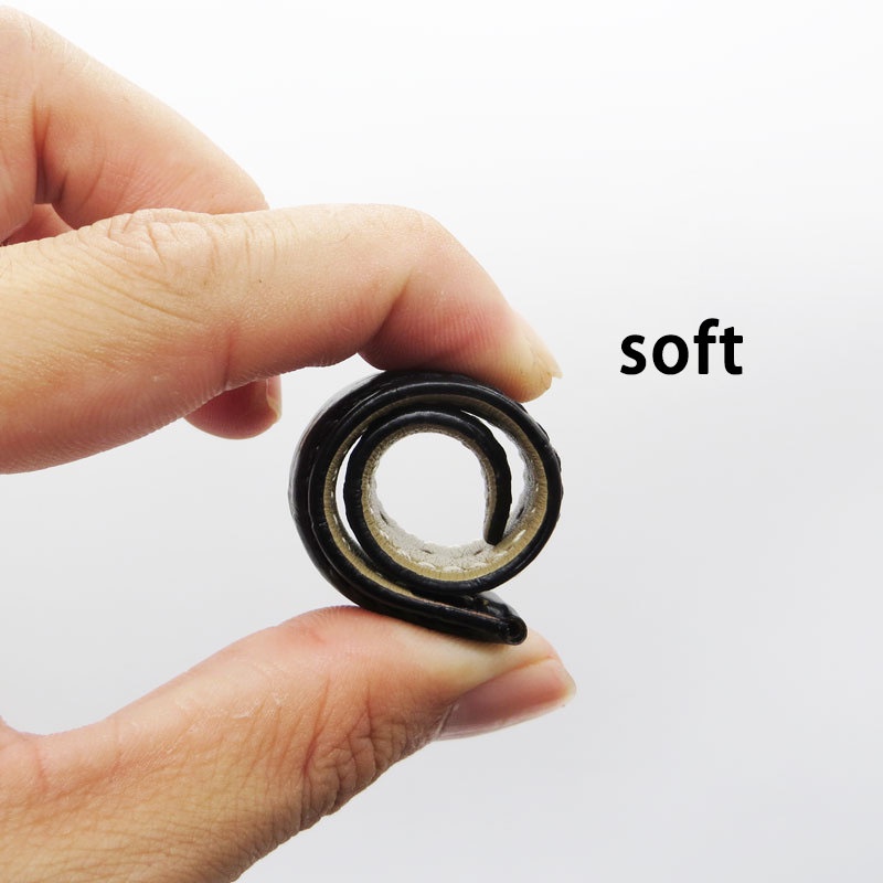 Dây Đeo Đồng Hồ Bằng Da PU Mềm Mỏng 8mm 10mm 12mm 14mm 16mm 18mm 20mm 22mm Thông Dụng Cho Nam Và Nữ