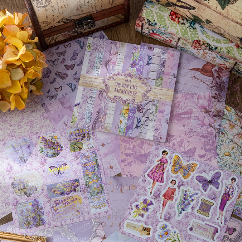 Set 20 Sticker Dán Trang Trí Sổ Tay DIY