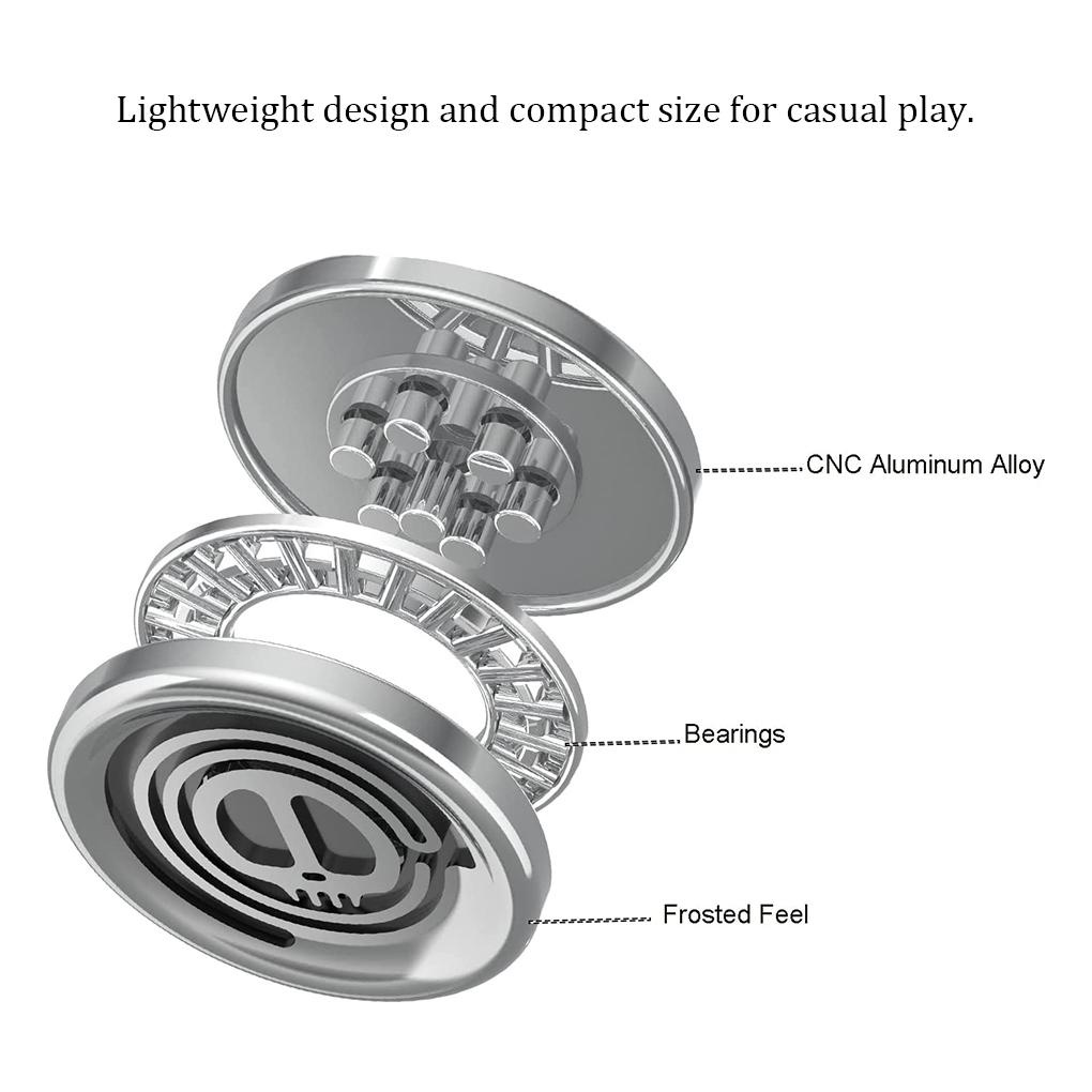 (runbu) Đồ Chơi Máy Bay Bằng Kim Loại Nhỏ Gọn Giảm Căng Thẳng Sành Điệu Thay Thế Cho Học Sinh / Văn Phòng