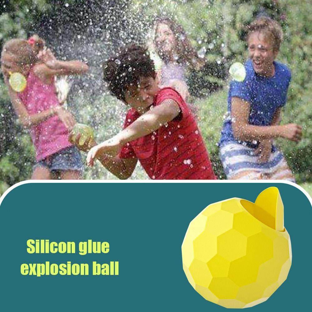 Đồ Chơi Bóng Ném Nước Chất Liệu Silica Gel Mềm Vui Nhộn Cho Bé Và Gia Đình