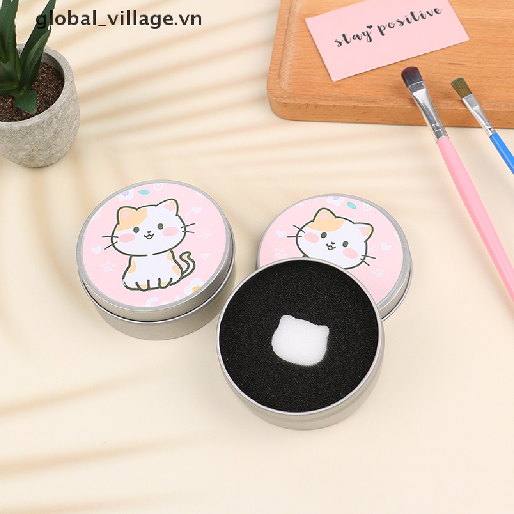 Hộp Mút Vệ Sinh Cọ Trang Điểm Tiện Dụng