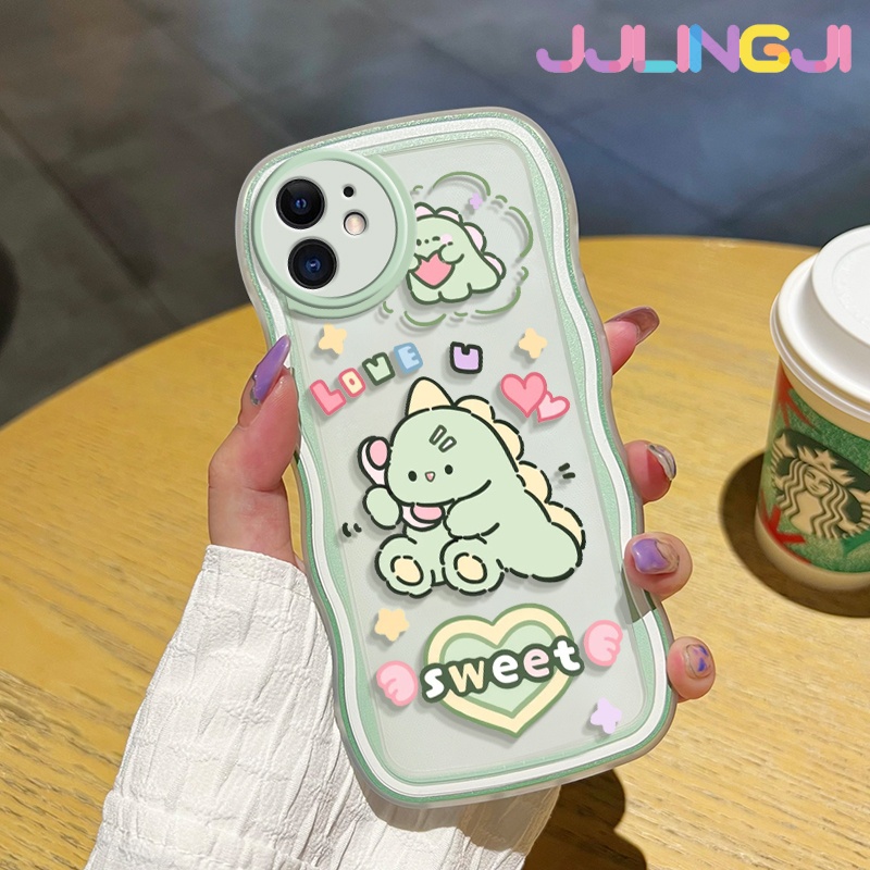 Ốp Điện Thoại Mềm Trong Suốt Chống Sốc Hình Khủng Long Hoạt Hình Cho Realme 3 Pro Realme 3i Realme 3i