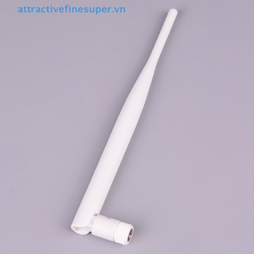 1 Ăng Ten WiFi AFS 2.4GHz 5dBi RP SMA 2.4g Màu Trắng