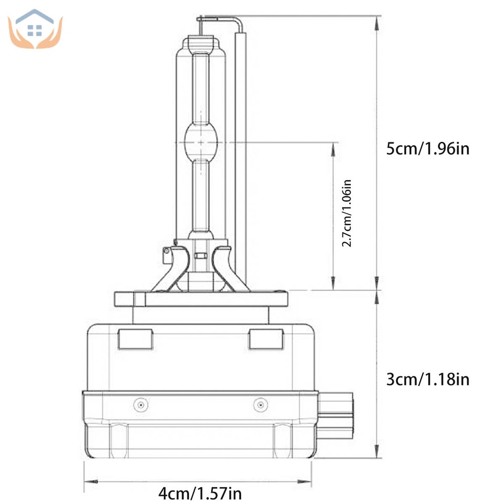 Set 2 Bóng Đèn Pha HID 35W D1S D1R HID 5000K / 6000K D1S HID 85415C1 / 85415 / 66141 / 66141 / 66142 Chuyên Dụng Cho Shoptc0771