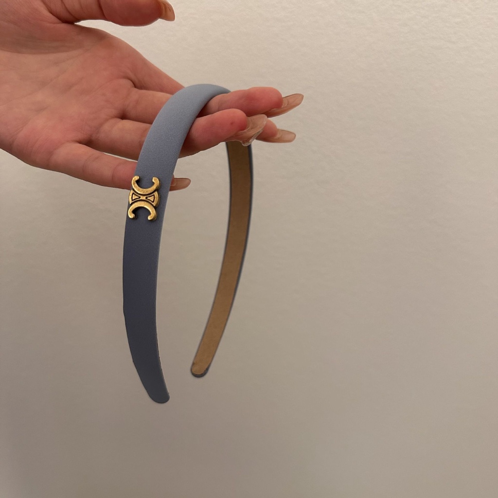 Băng Đô Cài Tóc Xốp Cao Cấp Màu Trơn Phong Cách Mới 2023