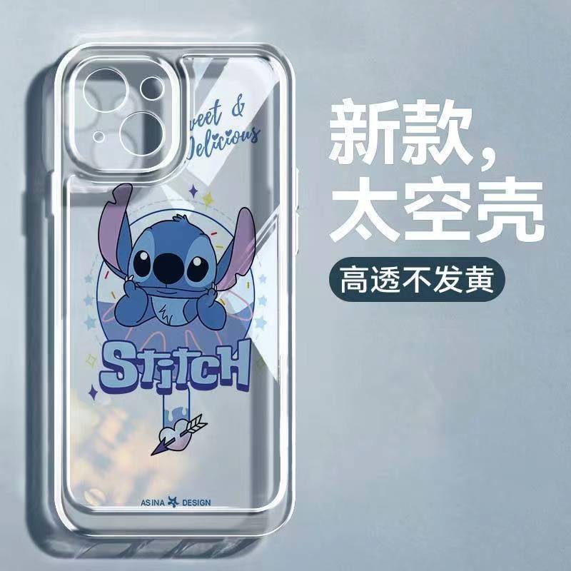 ✅Ốp Điện Thoại Mềm Chống Sốc In Hình Stitch Cho iPhone 13 / 14 12 / 11 xsmax xr 7 / 8plus