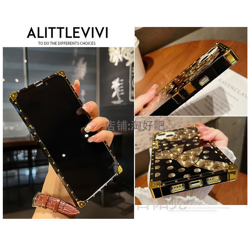 Ốp Điện Thoại Vuông Sang Trọng Cho OPPO Reno 8t 4G 8 Pro 5G 8z 7 7z 6 6z 5 5f 4f 4 4G 3 2F
