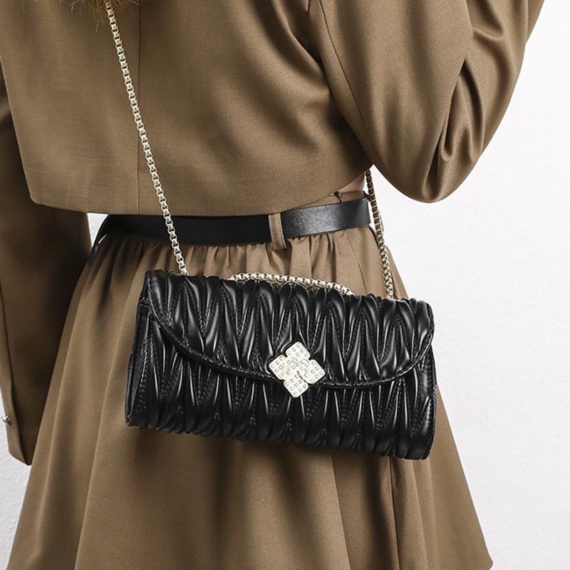 Túi Xách Dây Xích Đeo Vai Phong Cách Hàn Quốc Thời Trang Cho Nữ