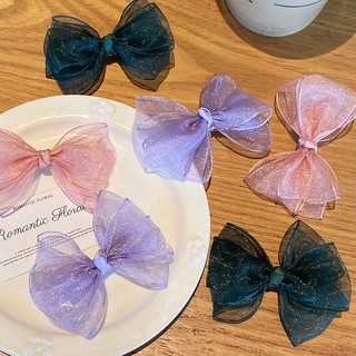 1 Cặp Kẹp Tóc Nơ Xinh Xắn Dành Cho Nữ dreamdiary