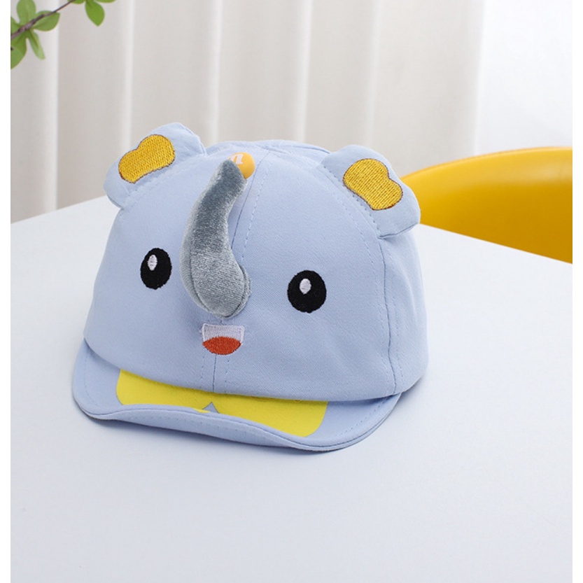 Áo liền quần PINPOO hoạt hình chú voi xanh lam đáng yêu cho bé