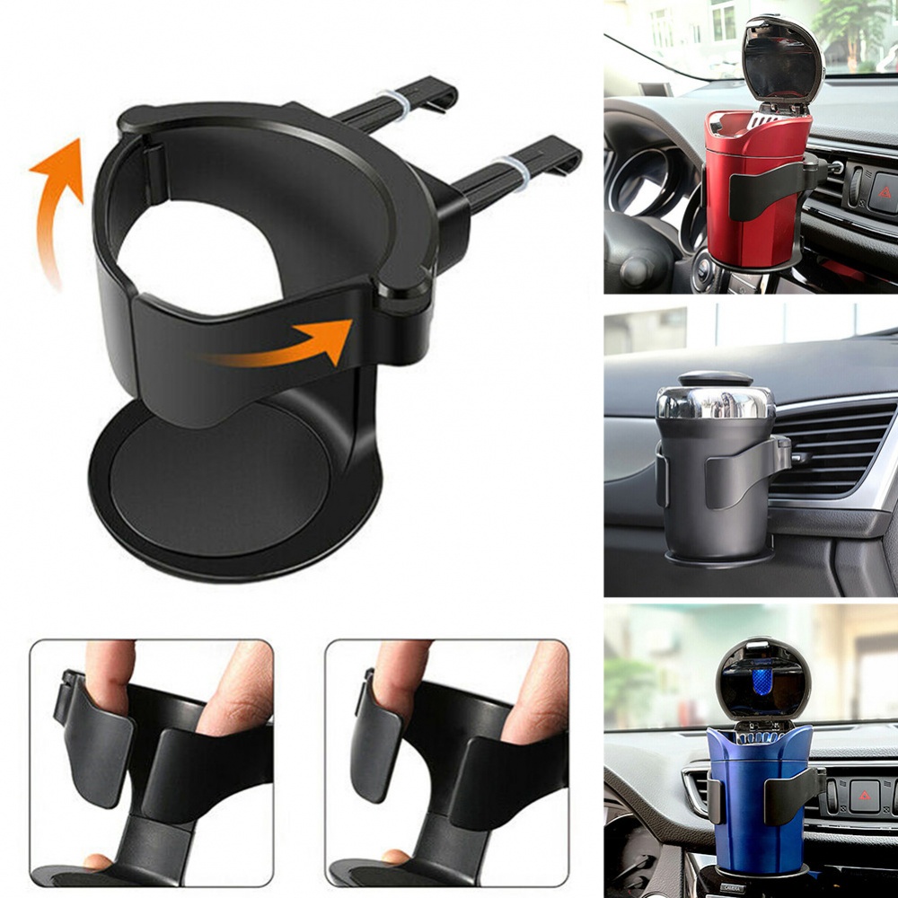 1 Giá Đỡ Bình Nước Có Kẹp Gắn Lỗ Thông Gió Xe Hơi