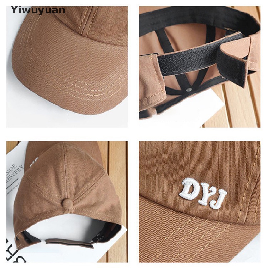 < Yiwuyuan > Mũ Lưỡi Trai Nửa Đầu Che Nắng Phong Cách Thể Thao Thường Ngày Cho Nữ