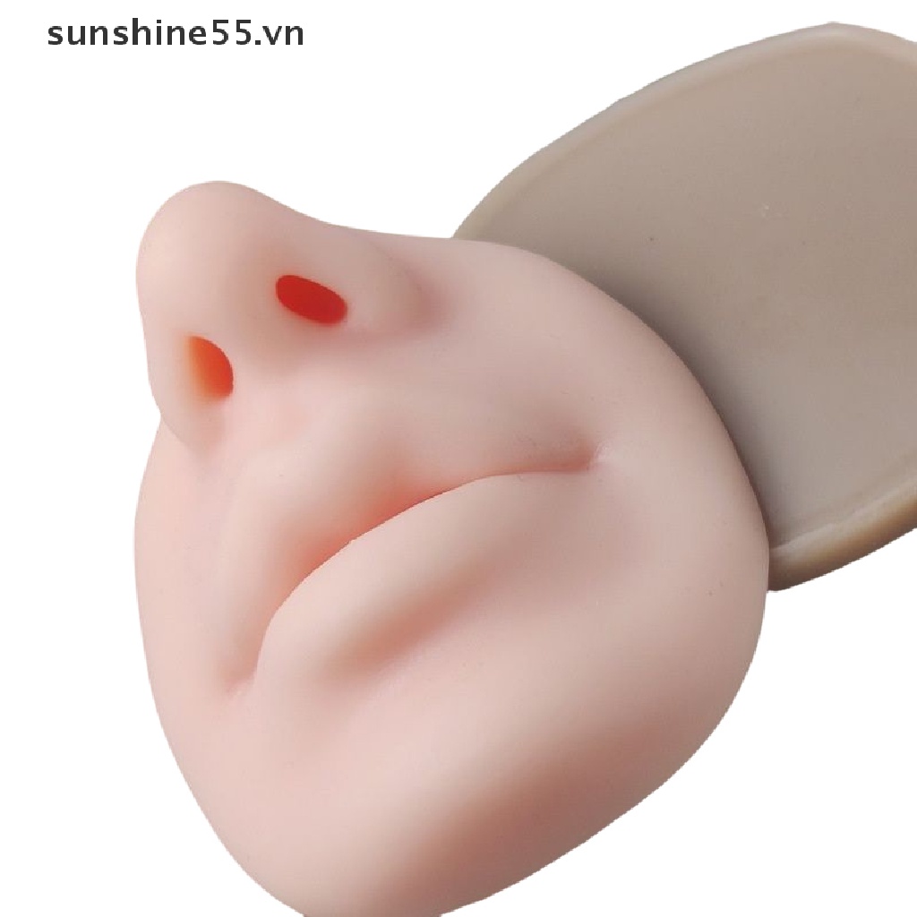 1 Mô Hình Silicon 5D Dùng Luyện Tập Trang Điểm Môi / Mũi
