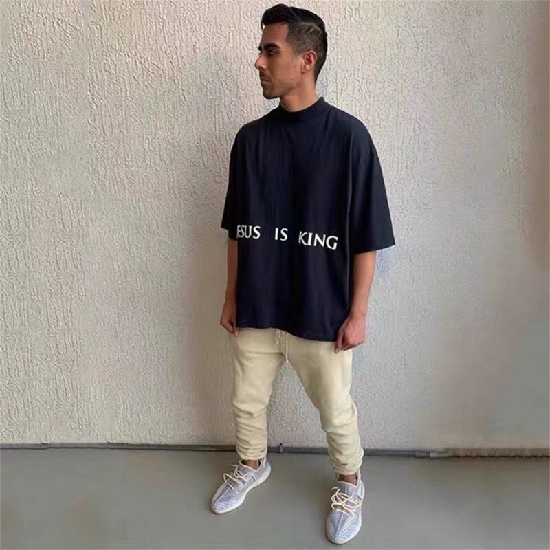 Áo Thun Ngắn Tay In Hình Chúa Jesus CPFM Kanye622