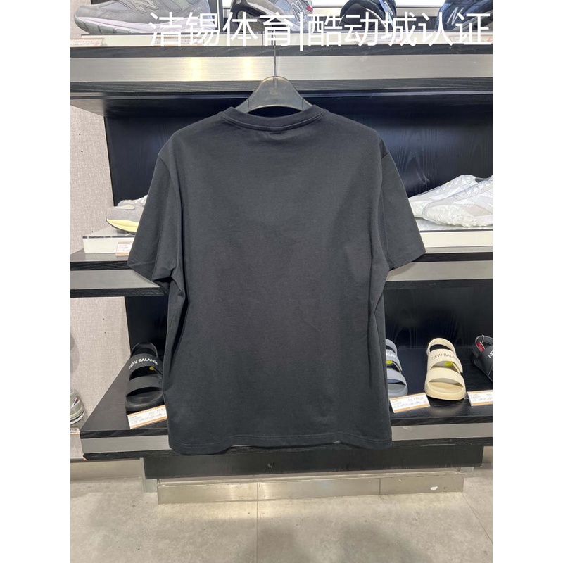 Áo Thun cotton Tay Ngắn Dáng Rộng In Chữ NEW BALANCE / NB Trẻ Trung Hợp Thời Trang