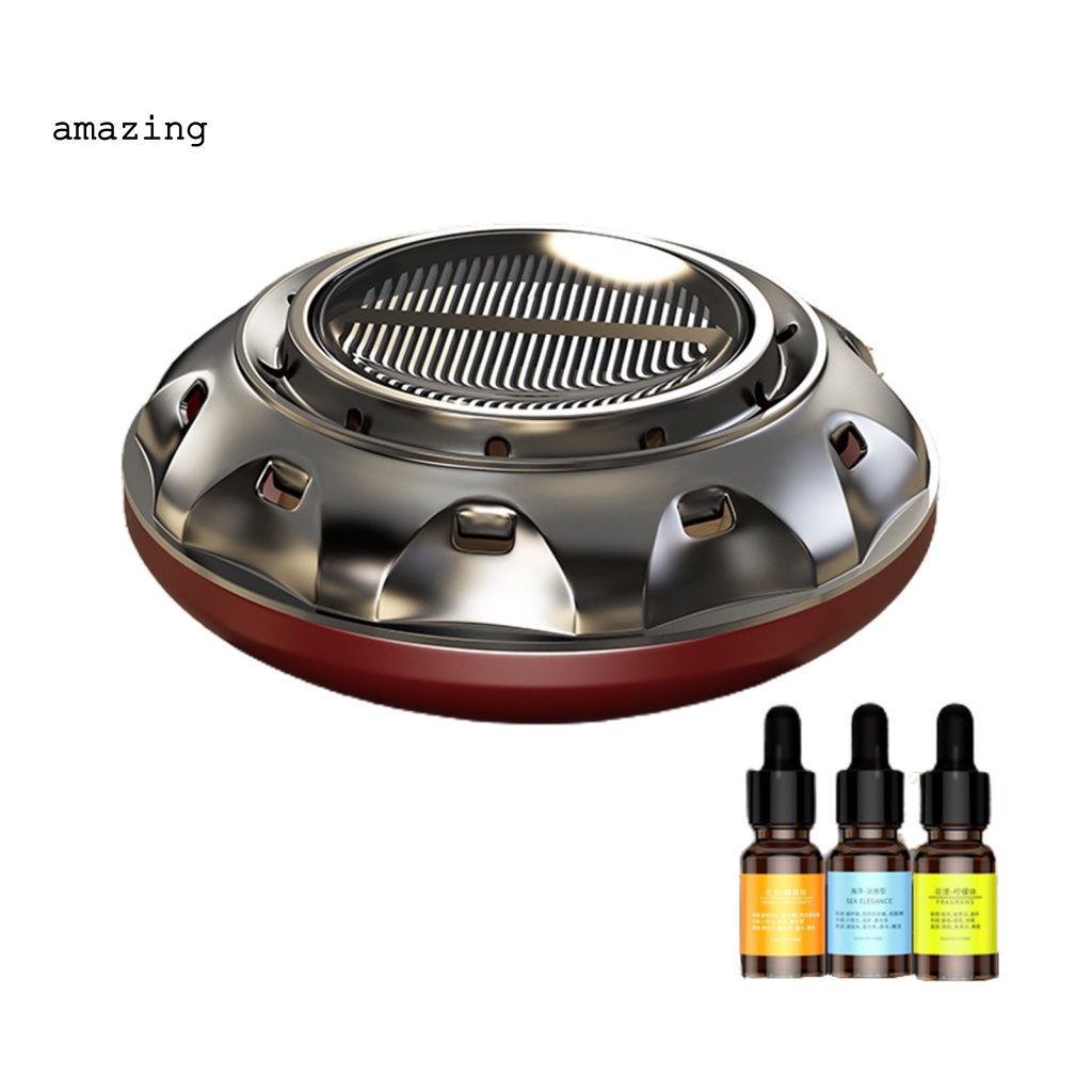 Máy Khuếch Tán Tinh Dầu 15ml Sử Dụng Năng Lượng Mặt Trời Khử Mùi Cho Xe Hơi