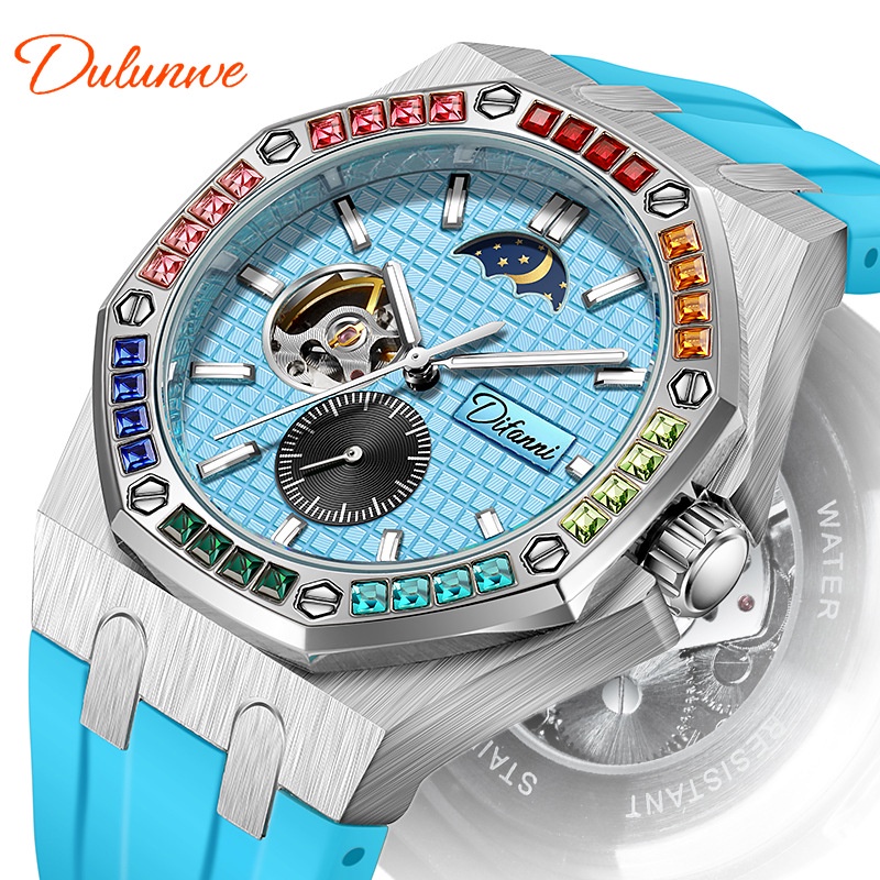Đồng Hồ Cơ Tự Động Đa Năng Difanni 6030B Màu Sắc Nổi Bật