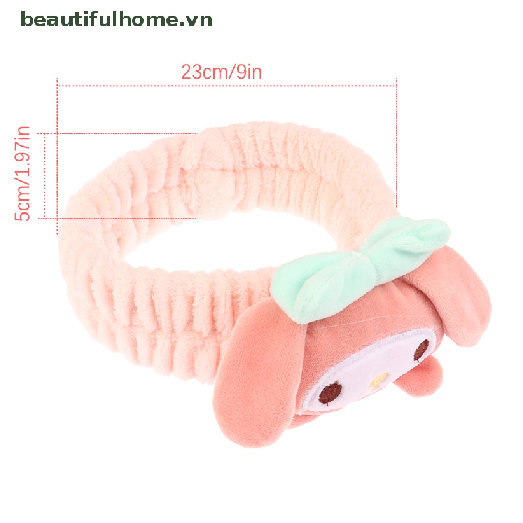 Băng Đô Cài Tóc Bằng Vải Bông Trang Điểm Thời Trang Dành Cho Bạn Gái